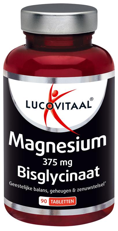 Lucovitaal Magnesium Bisglycinaat Tablet 375mg
