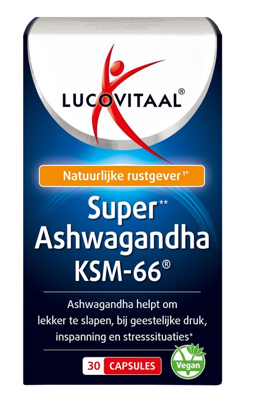 Lucovitaal Super Ashwagandha Ksm-66 Capsule