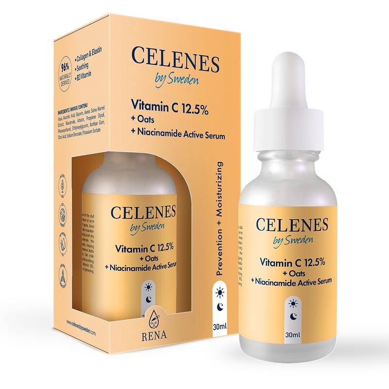 Celenes Vitamine C 12,5% + Haver + Niacinamide