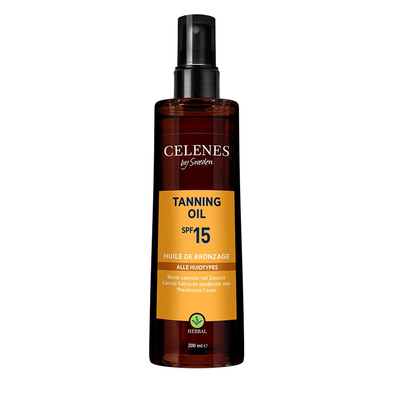 Celenes Zonnebrandolie Herbal SPF15+