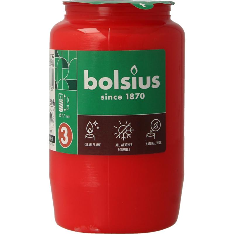 Bolsius Herdenkingslicht 3 Roo