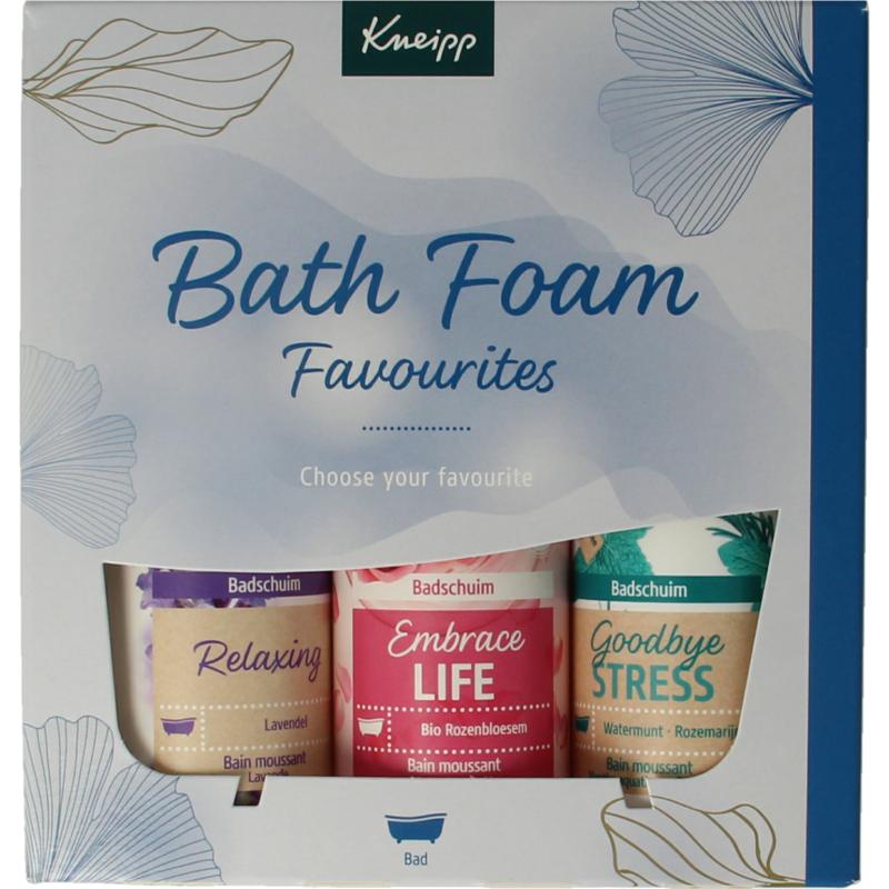 Geschenkset Bath Foam Favourit