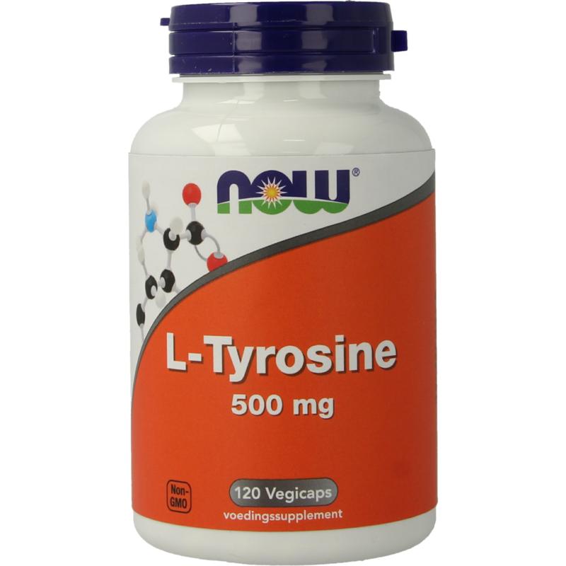 Now L-Tyrosine Vcaps 500mg