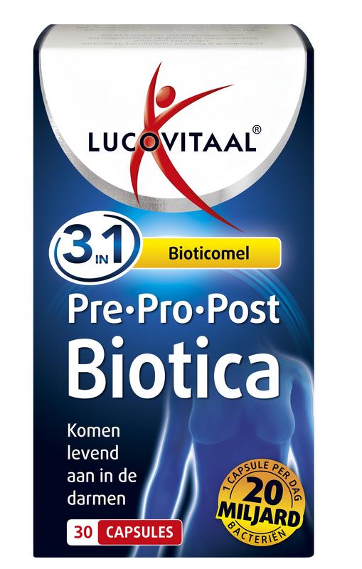 Lucovitaal Pre-Pro-Postbiotica Capsule