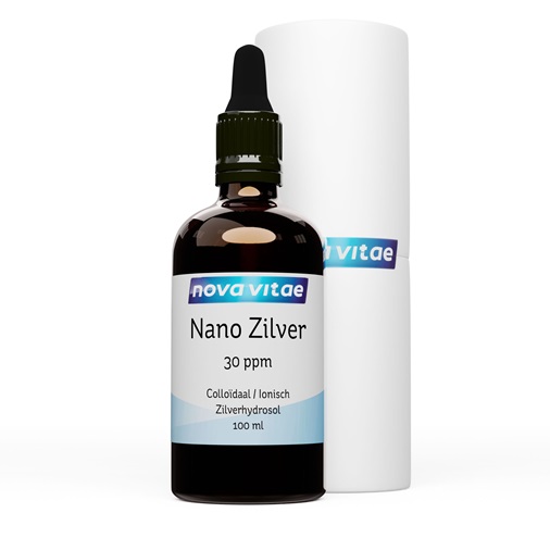Nova Vitae Nano Zilver 30ppm Druppels