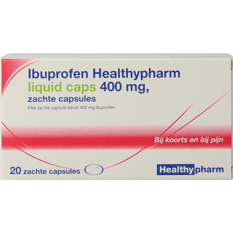 Ibuprofen Healthypharm Liquid Capsule 400mg