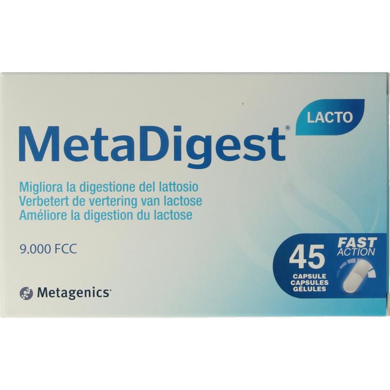 Metagenics Metadigest Lacto Capsule