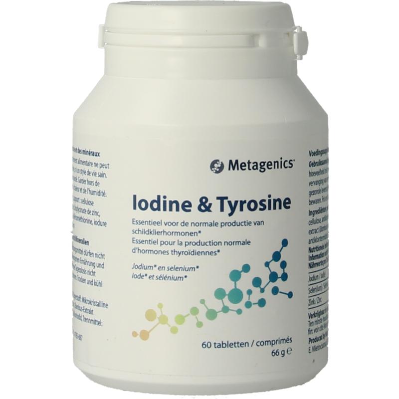 Product Metagenics Iodine & Tyrosine Tablet