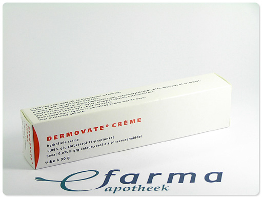 Dermovate Hydrofiele Creme 0,5mg/g online bestellen