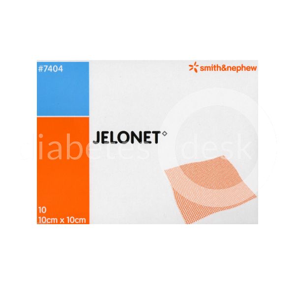 Jelonet Paraffine Vetgaaskompres 10x10cm