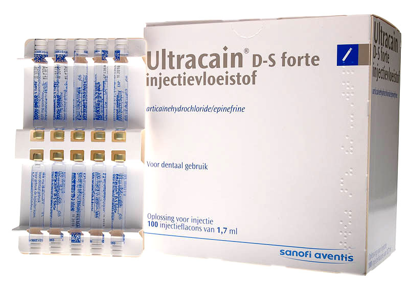Ultracain D/S Forte Injvlst Ampul 1,7ml