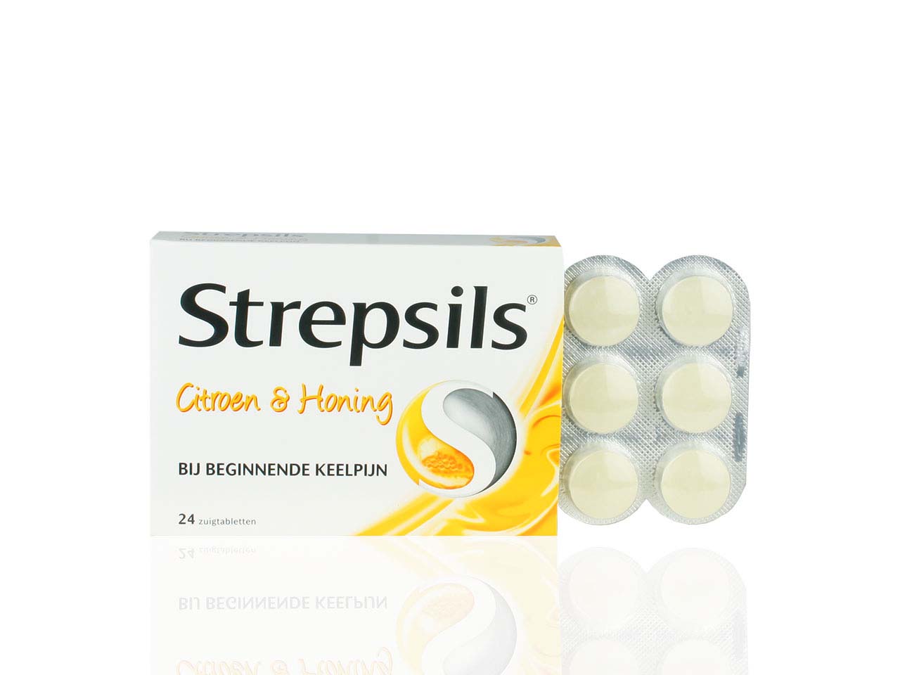 Strepsils Zuigtablet met Citroen en Honing