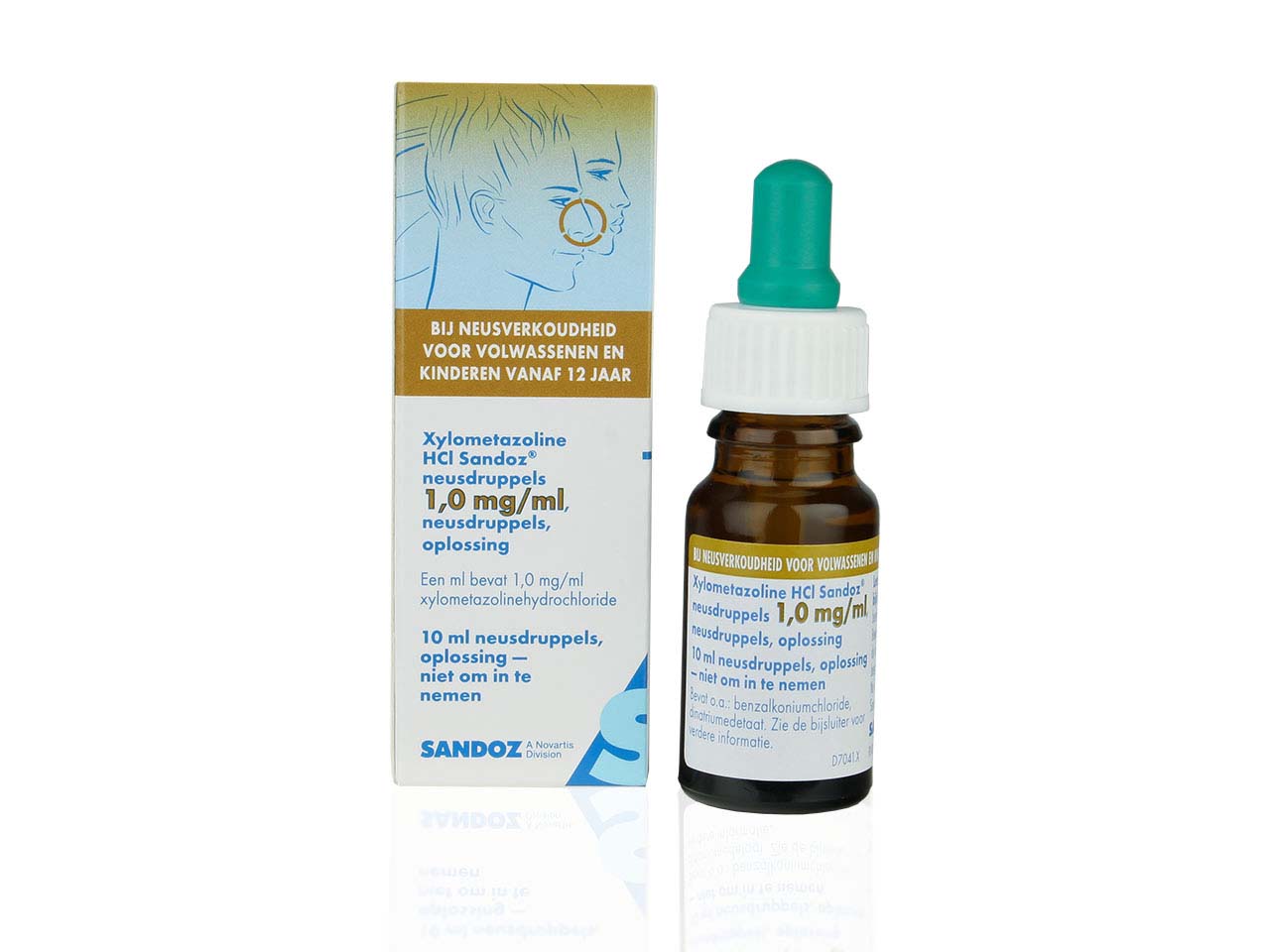 Xylometazoline Hcl Sandoz Neusdruppels 1mg/ml