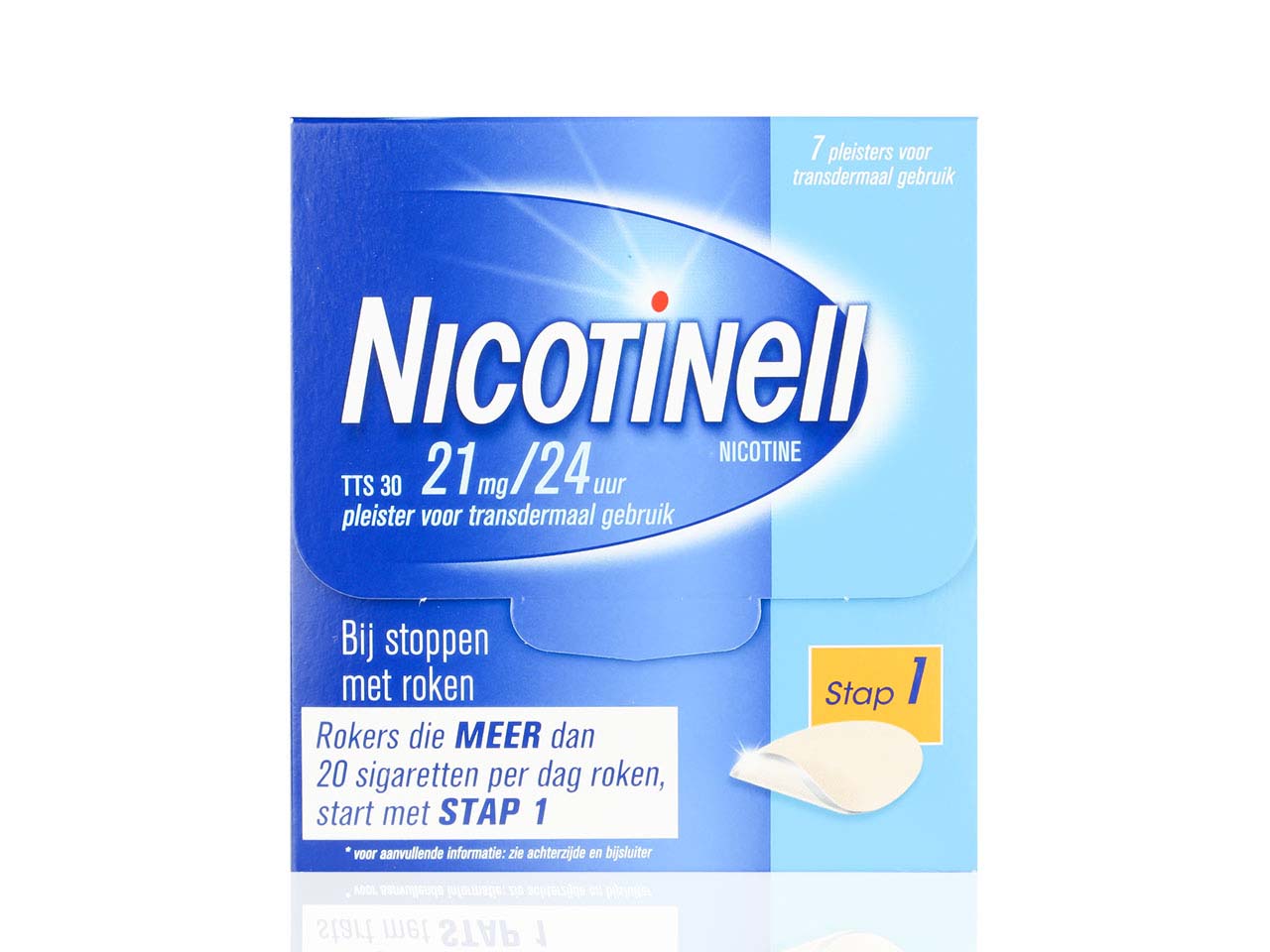 Nicotinell Pleister 21mg/24uur (Tts30)