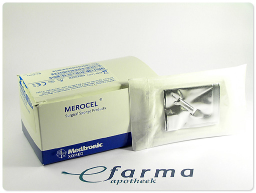 Merocel Oortampon Pope Ear-Wick 9x24mm