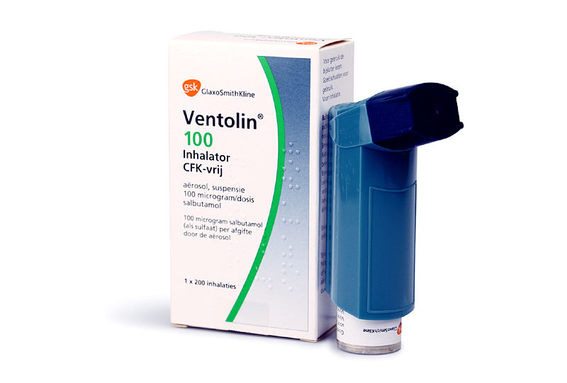 Parel heerser Immuniseren Ventolin 100 Aer Cfkvr 100mcg/do Spbs 200do+inhal