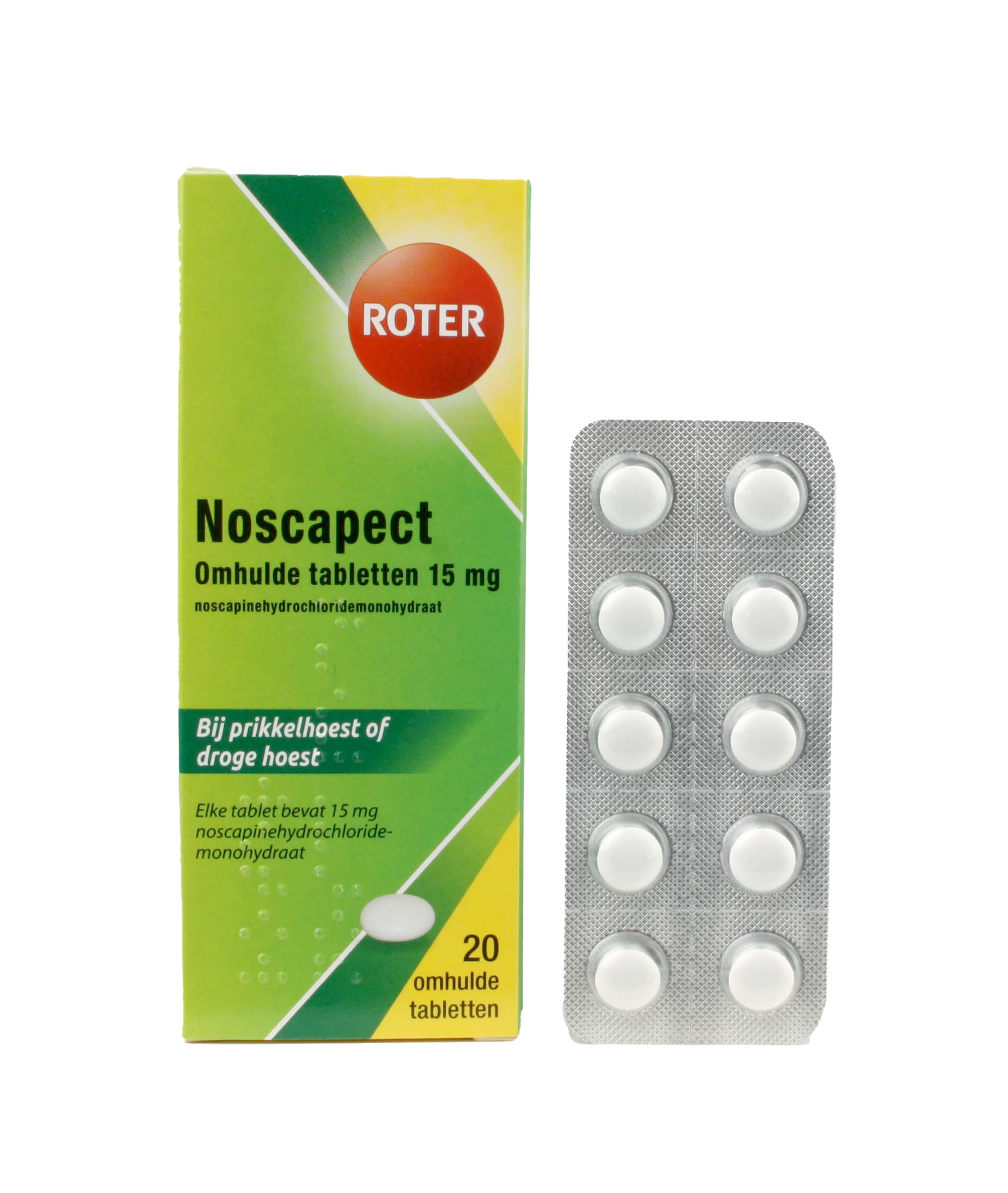 Roter Noscapect Dragee 15mg