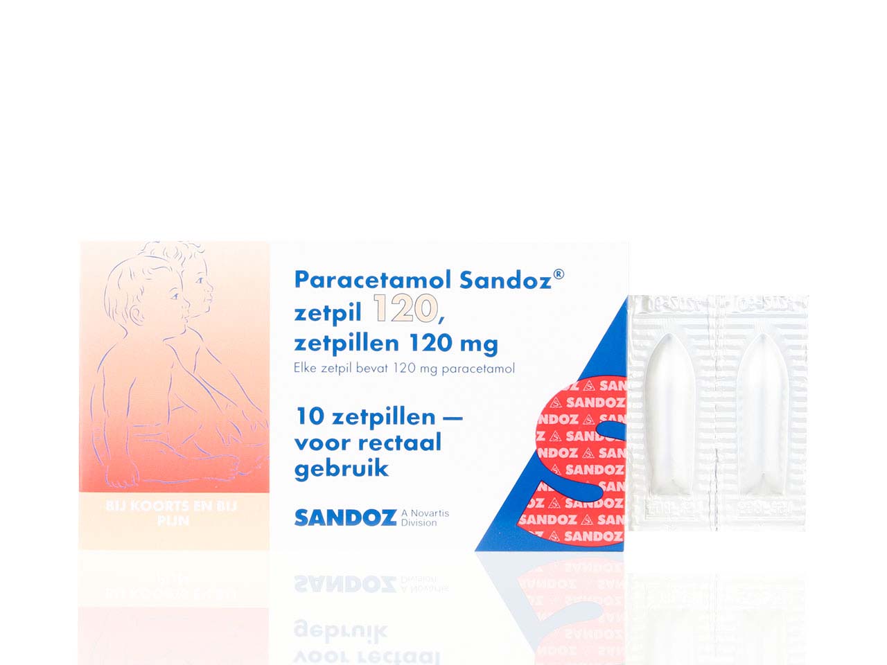 Paracetamol Sandoz Zetpil 120mg