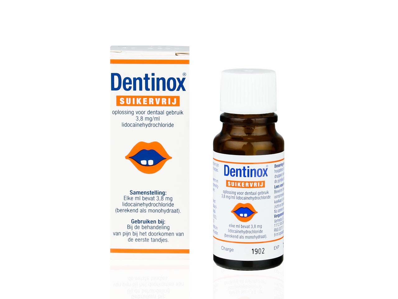 Dentinox Suikervrij Druppels 3,8mg/ml