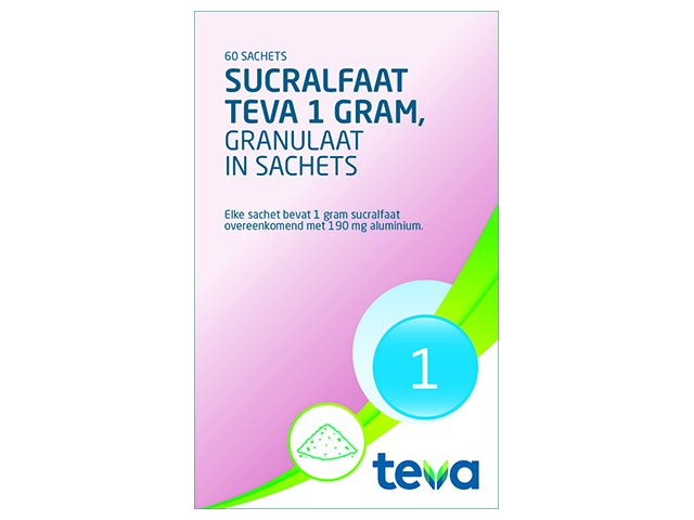 Sucralfaat Teva Granulaat 1g In Sachet