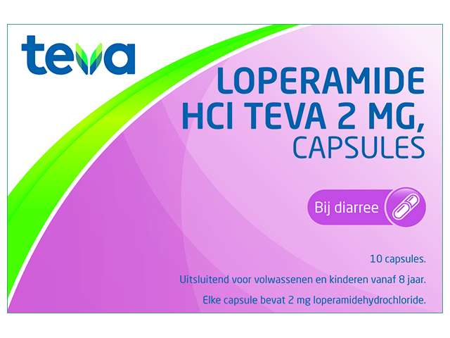 Loperamide Hcl Teva Capsule 2mg