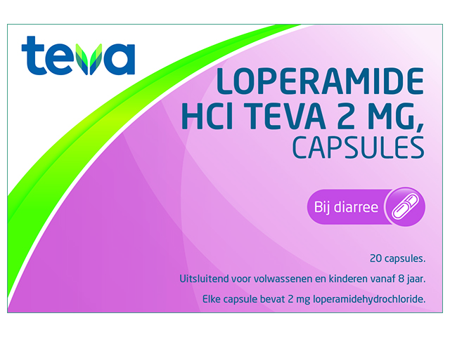 Loperamide Hcl Teva Capsule 2mg