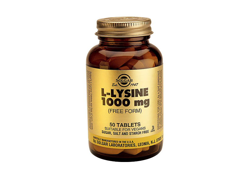 Solgar L-Lysine 1000mg Tabs 1700