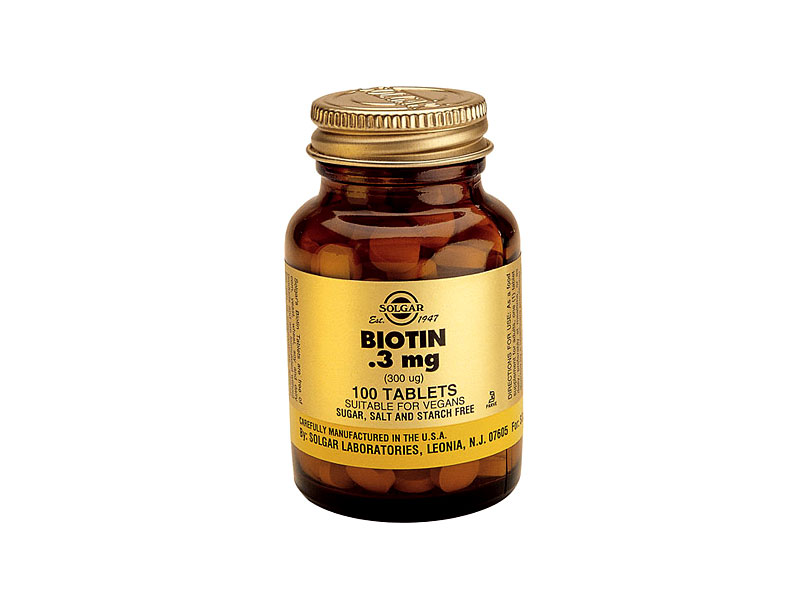 Solgar B-4 (Biotine) 300mcg Tabs 0280