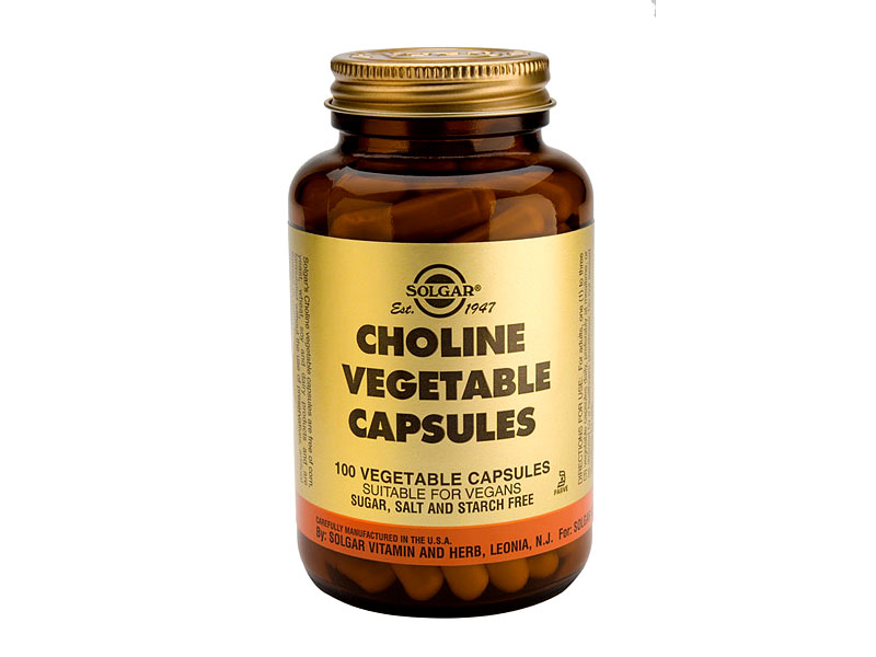 Solgar Choline Vegicaps 0830