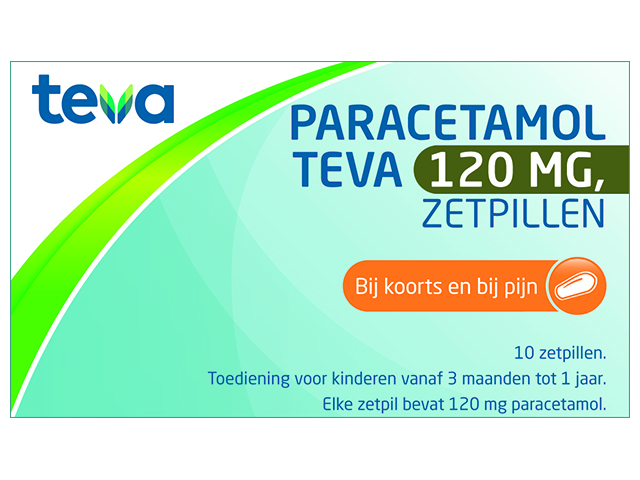 Paracetamol Teva Zetpil 120mg