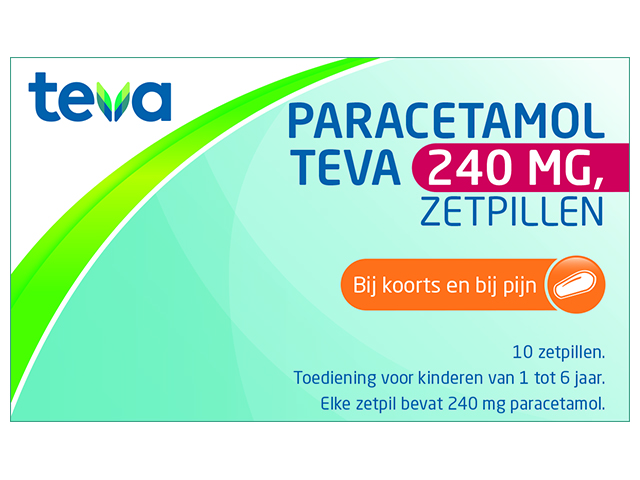 Paracetamol Teva Zetpil  240mg