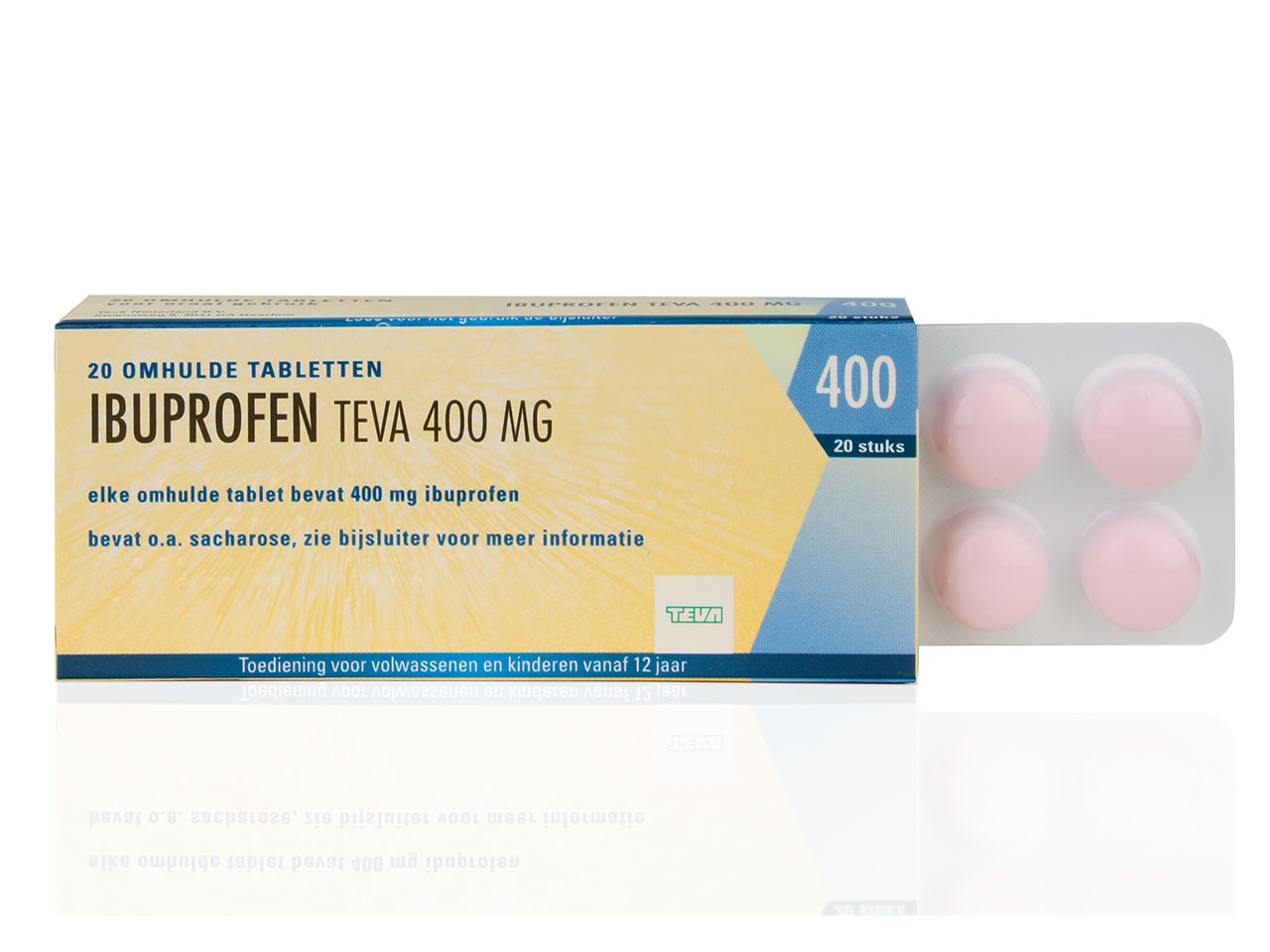 uhyre dødbringende melodisk Ibuprofen Teva Tablet 400mg Ot