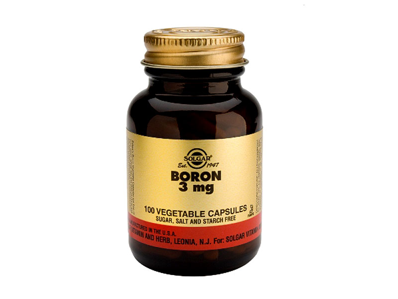Solgar Boron 3mg Vegicaps