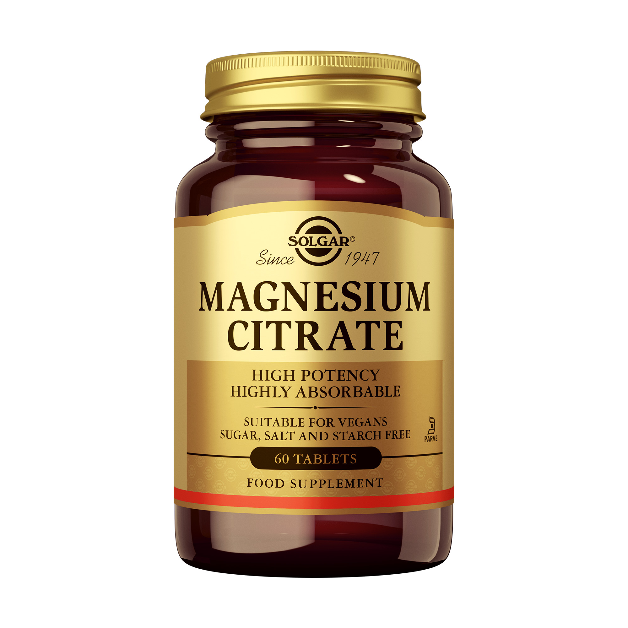 Solgar Magnesium Citrate 200mg Tabs