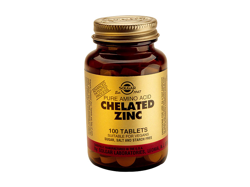 Solgar Chelated Zinc Tabs
