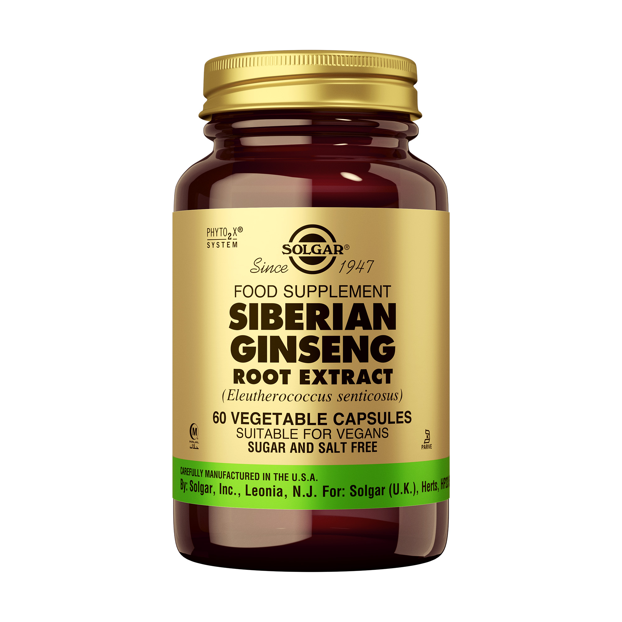 Solgar Sfp Ginseng (Siberian ) Root Extract Vegicaps