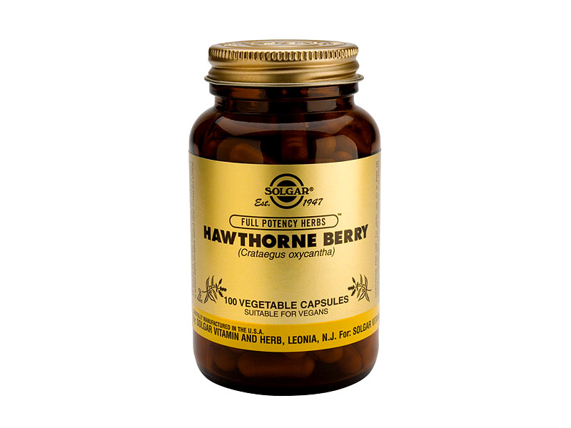 Solgar Hawthorne Berry (Meidoorn Bes) Vegicaps