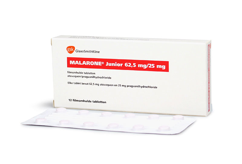 Malarone Junior Tablet Filmomhuld