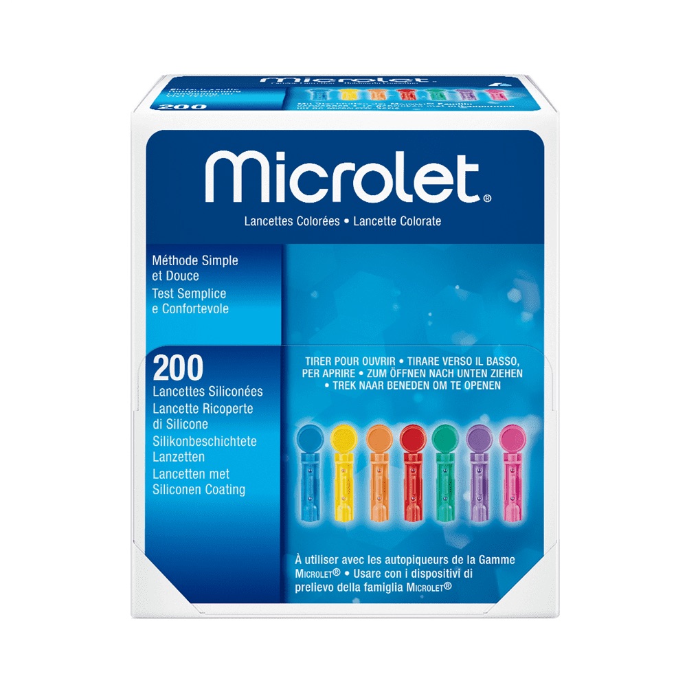 Microlet Lancetten Gekleurd 6571