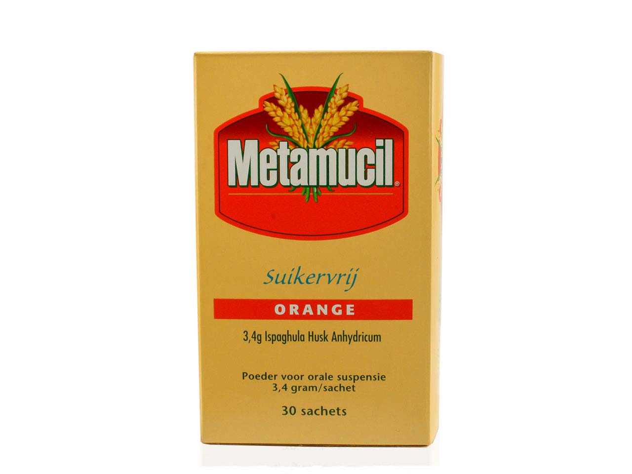 Metamucil Skvr Orange Poeder In Sachet 3,4g