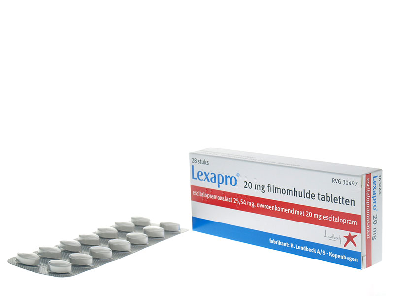 Lexapro Tablet Filmomhuld 20mg