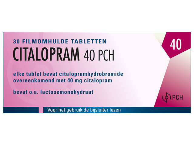Product Citalopram Pch Tablet Omhuld 40mg