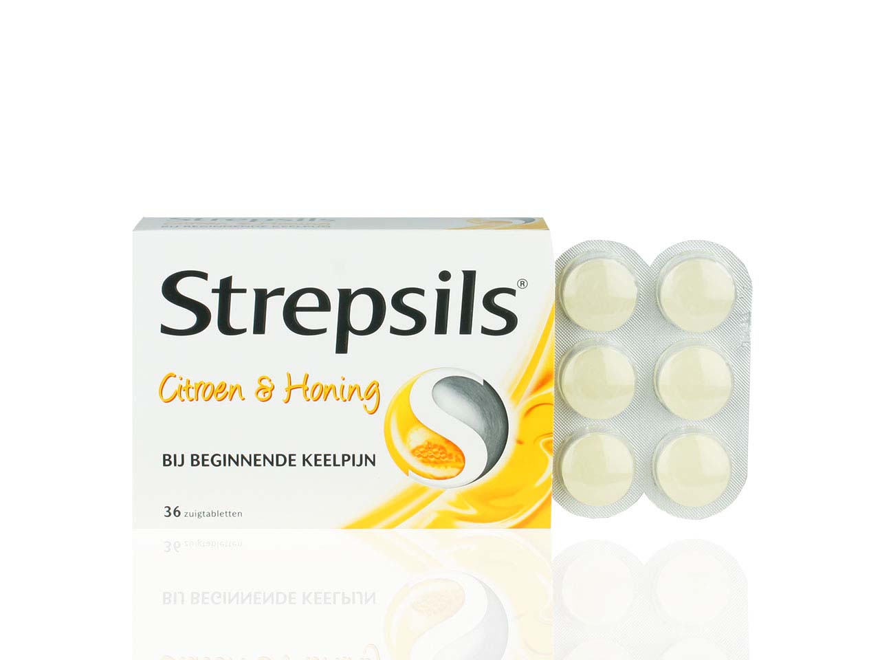 Strepsils Zuigtablet met Citroen en Honing