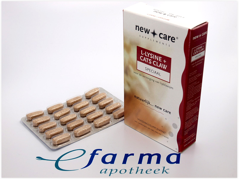 New Care L-Lysine + Cats Claw Tablet