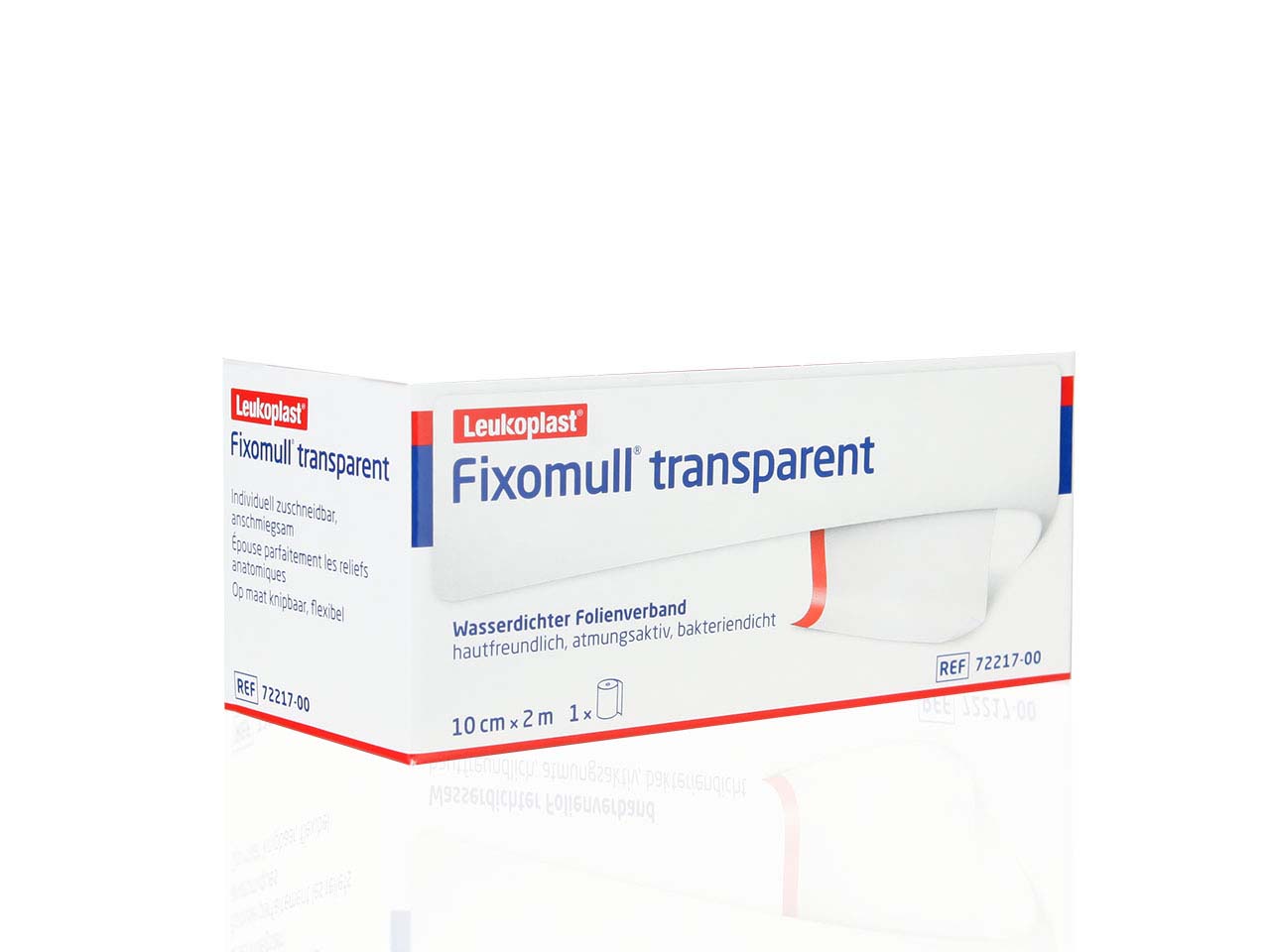 Fixomull Transparent Fixatiefolie 2mx10cm
