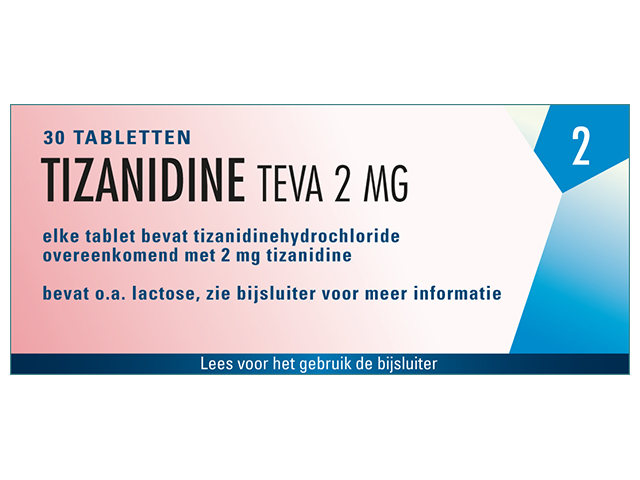 Tizanidine Hcl Teva Tablet 2mg