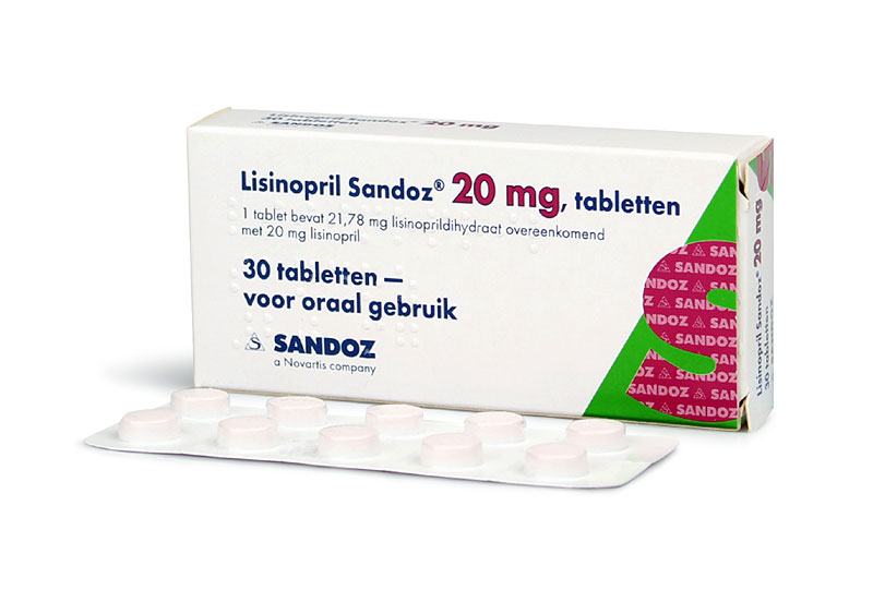 Lisinopril Sandoz Tablet 20mg
