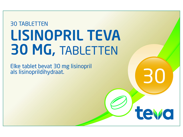 Lisinopril Teva Tablet 30mg