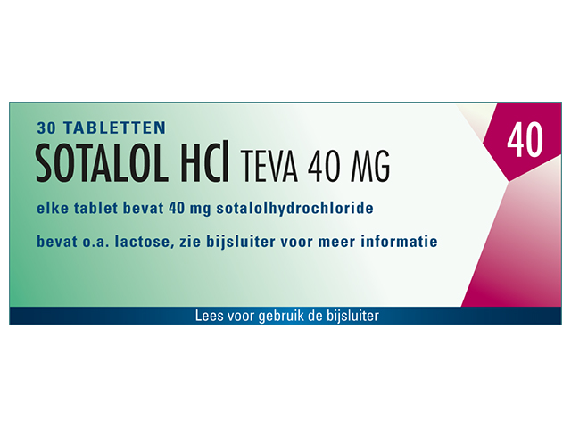 Sotalol Hcl Teva Tablet 40mg