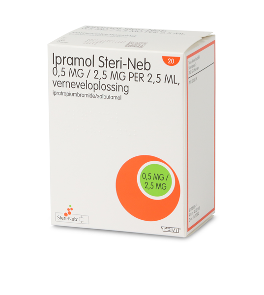 Ipramol Steri-Neb Vernevelopl 0,2/1mg/ml Fl2,5ml